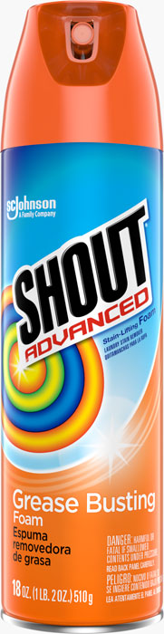 Shout™ Advanced Grease Busting Foam